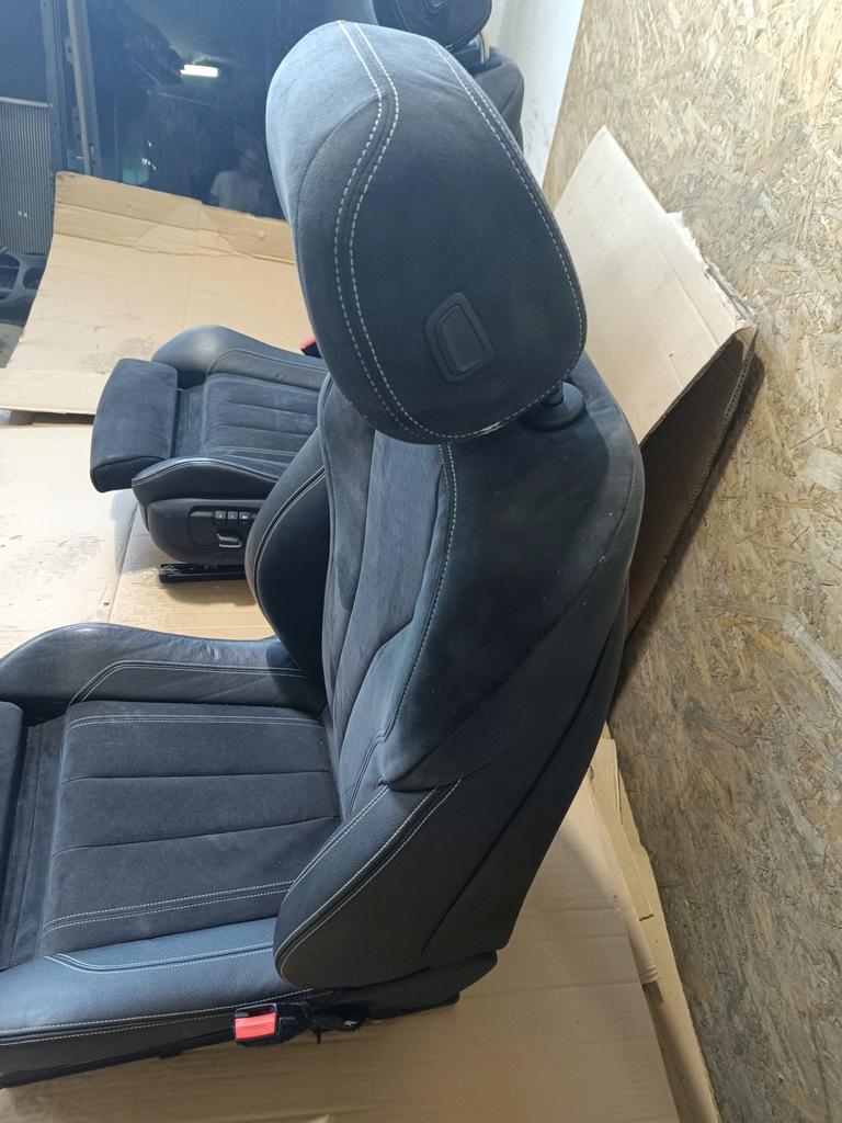 фото №15, Сидіння сидіння заднє сидіння обшивки alcantara bmw x6 f16