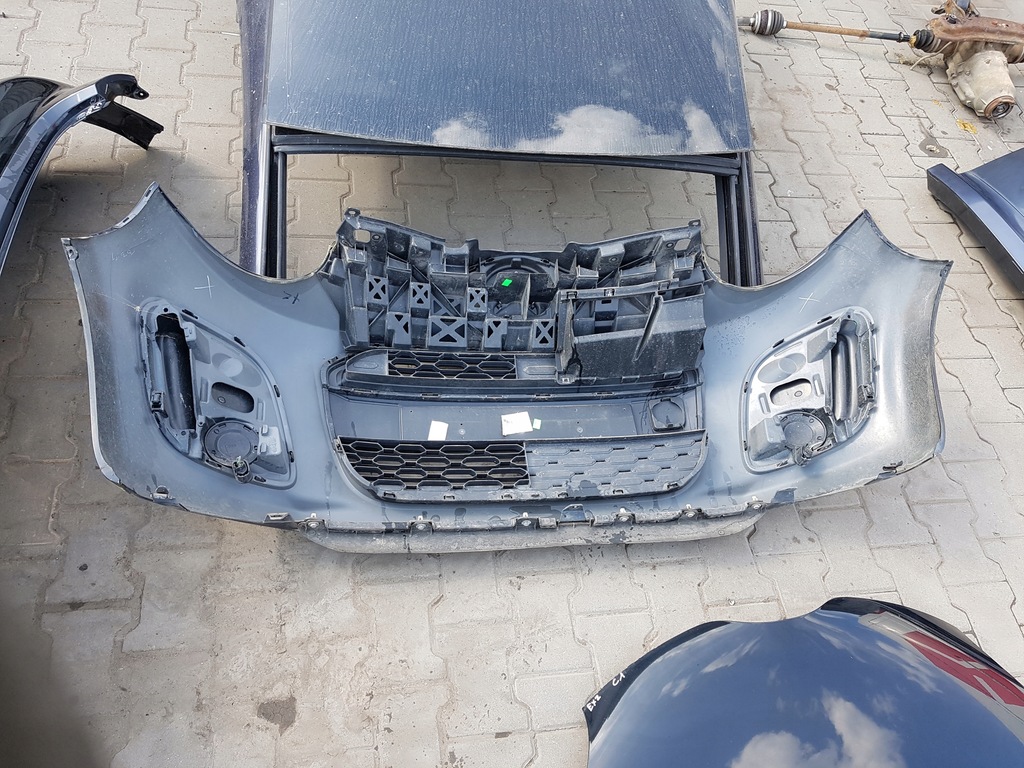 фото №10, Citroen c1 lift 12-14r бампер перед exz