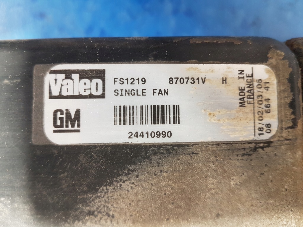 фото №8, Opel vectra c 1.8 радіатор wody