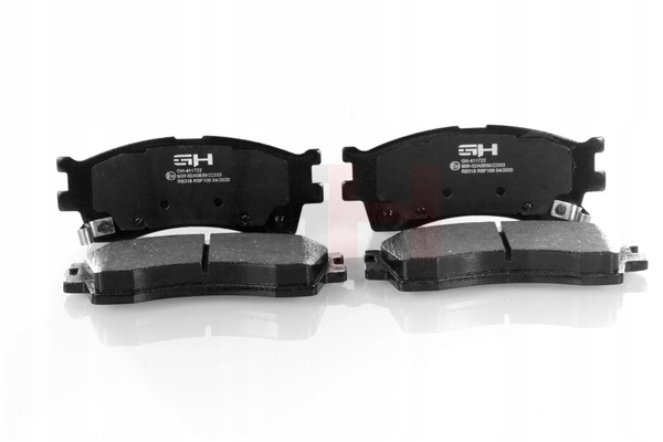 фото №1, Gh gh-411722 набор тормозных колодок тормозных, тормоза дисковые