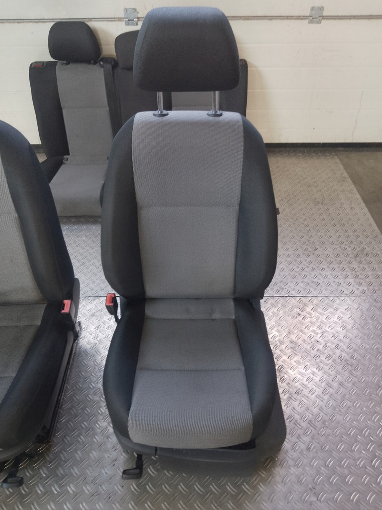 фото №7, Skoda fabia ii 08- сидіння заднє сидіння комплект kombi