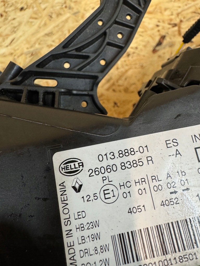 фото №6, Лампи лампа ліва права перед комплектна renault kadjar lift full led комплект