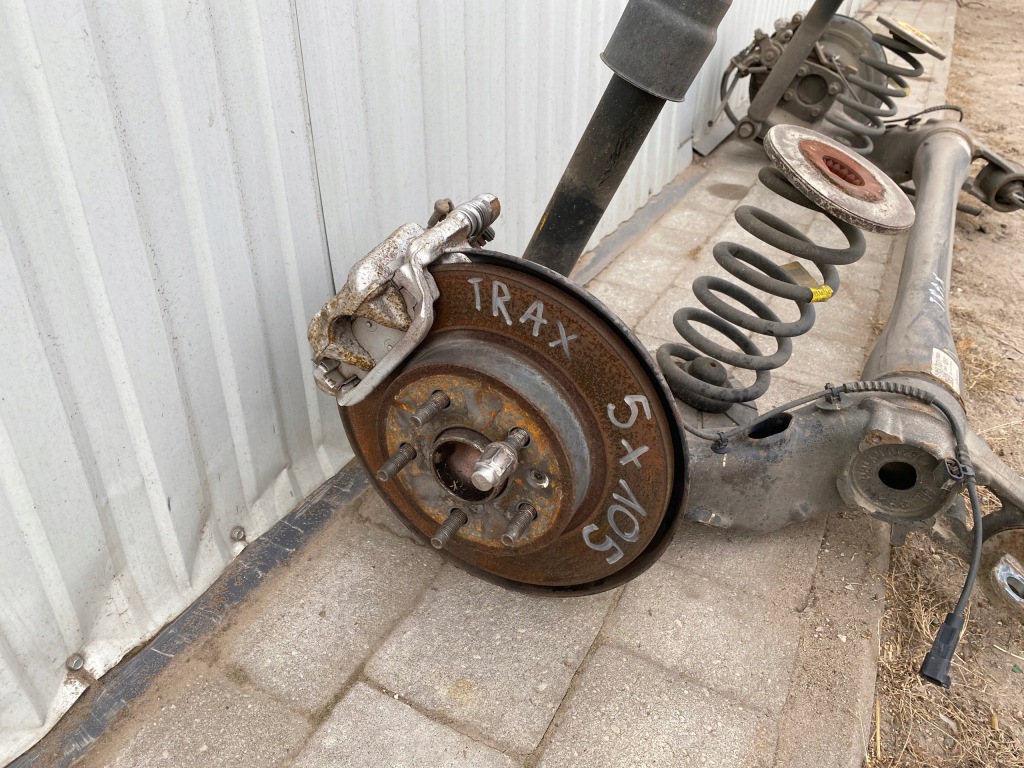 фото №4, Балка oś підвіска задня задня амортизатори chevrolet trax комплектна