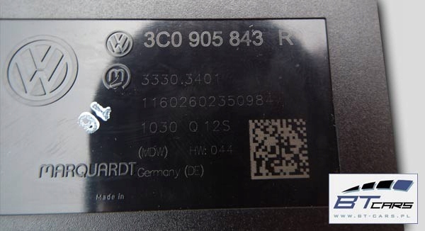 фото №7, Vw passat b6 b7 cc замок зажигания + ключ 3c0905843r 3c0905843j 3c0905843m 3c0