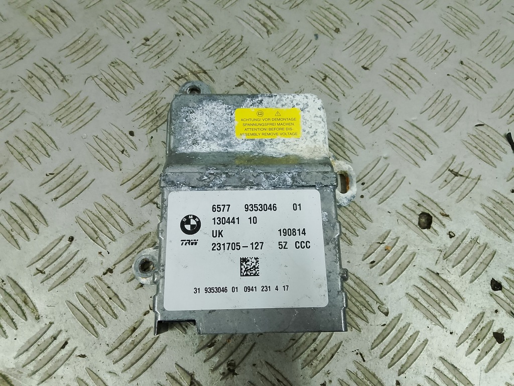 фото №1, Mini f55 f56 2017 cooper s модуль датчик подушка безопасности 9353046