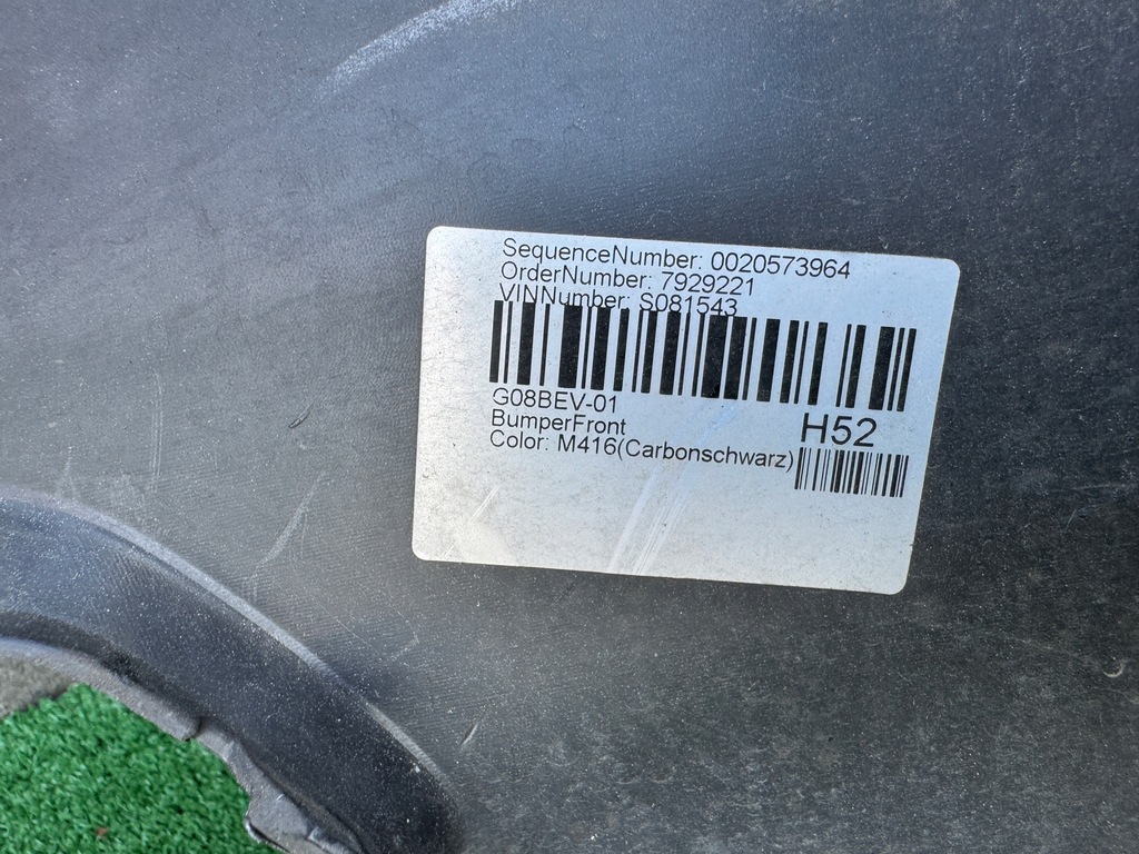 фото №11, Bmw ix3 g08 звичайний ev бампер передній перед org eu