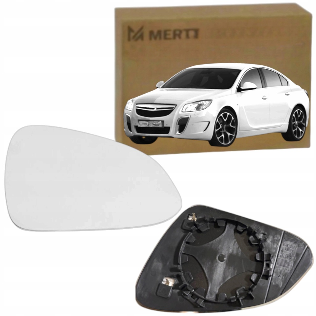 Купить Opel insignia 2008-2016 вкладыш стекло зеркало правый с подогревом 13247132