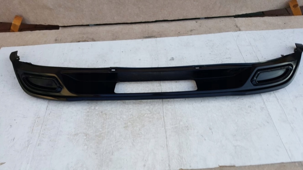 фото №1, Диффузор спойлера бампера задняя vw golf vii r-line