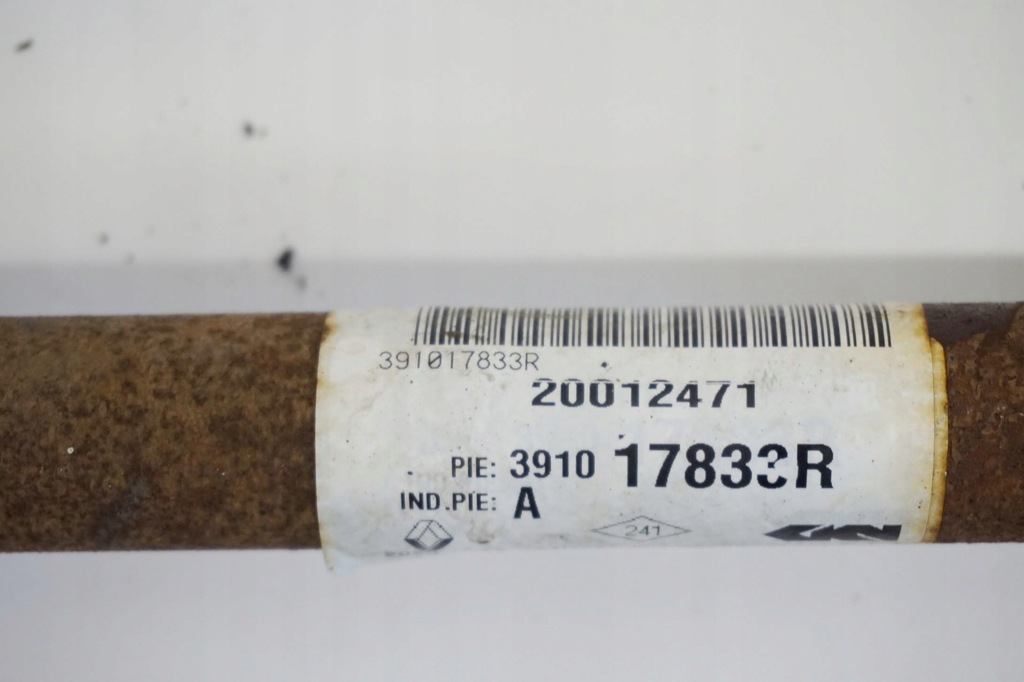 фото №4, Приводной вал левая renault kangoo ii 1.5dci 391017833r