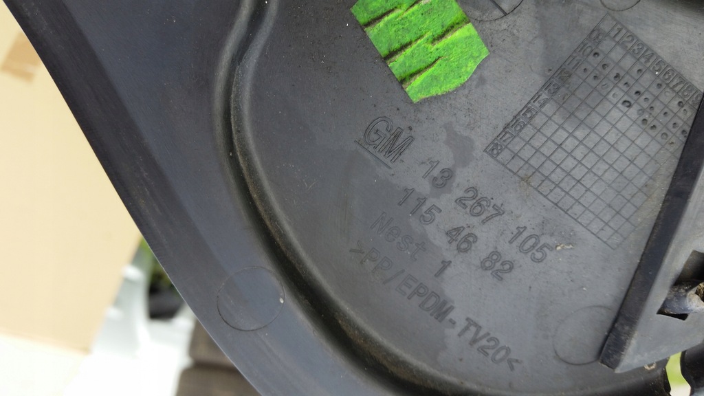 фото №9, Opel astra j iv жабо верхній 13267105