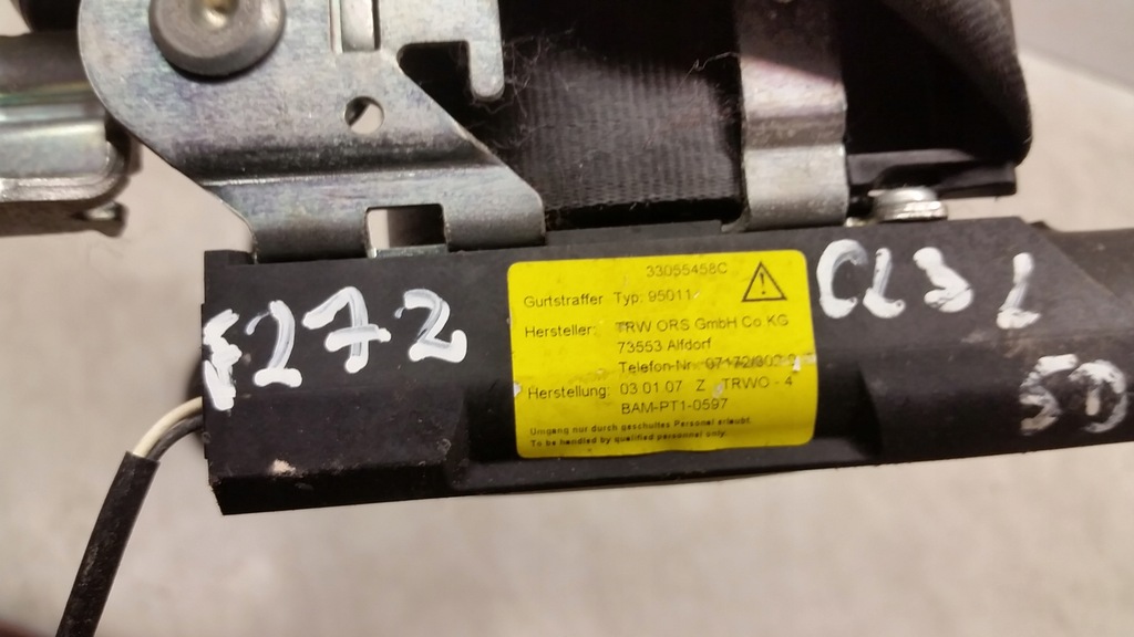 фото №9, Pas безпеки лівий перед renault clio iii 5d