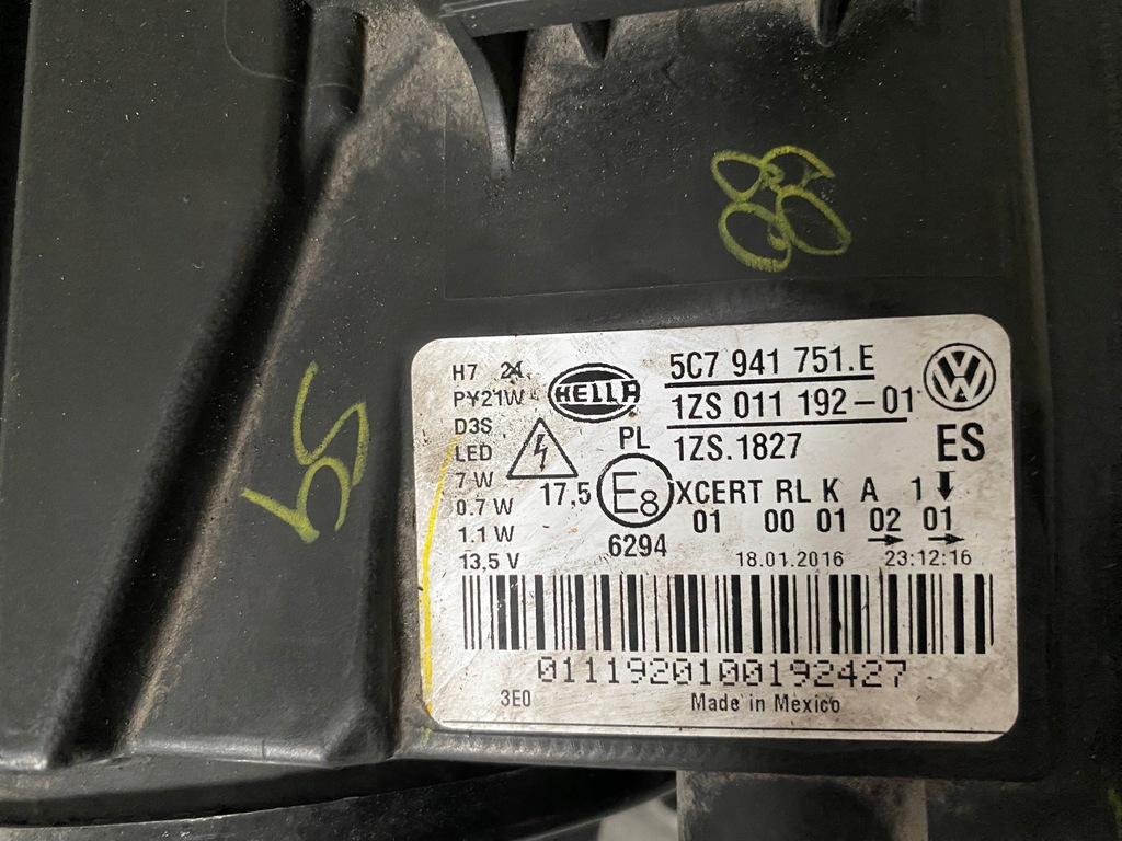 фото №9, Vw jetta 5c bi ксенон led комплект