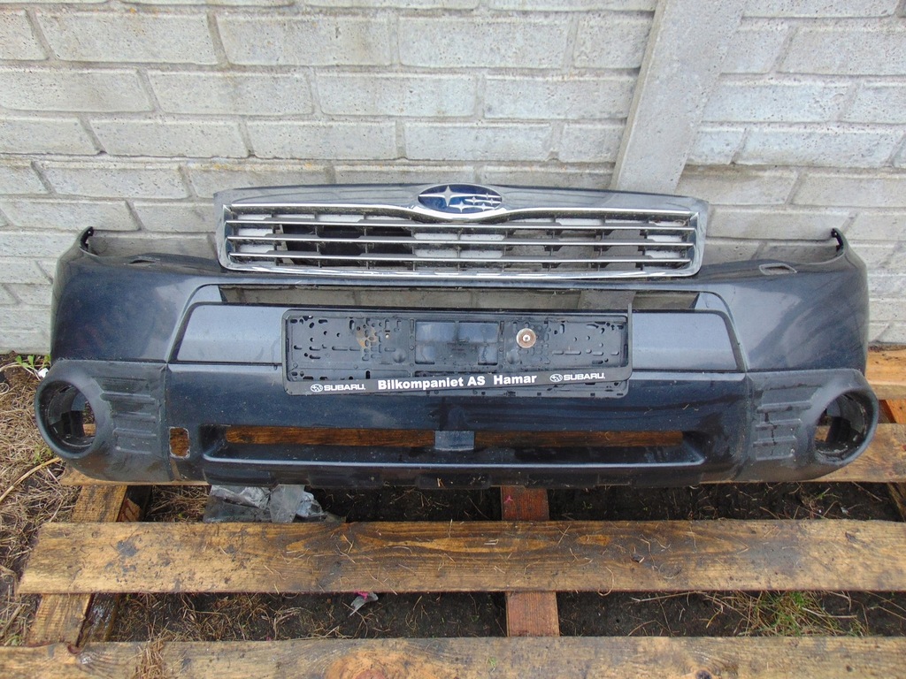 фото №2, Бампер перед subaru forester iii решётка радиатора решётка радиатора