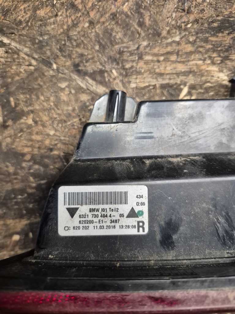 фото №9, Bmw i01 i3 лампа задняя w бампер правая lub левая 7304044 7304043