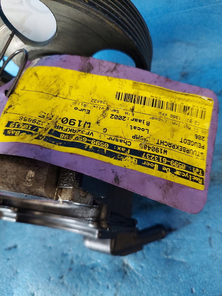 фото №6, Насос гідравлічна peugeot 206 1.4 b 26079836-qn