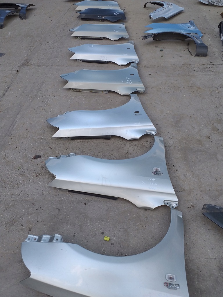 фото №8, Toyota avensis t25 крыло перед левый lift