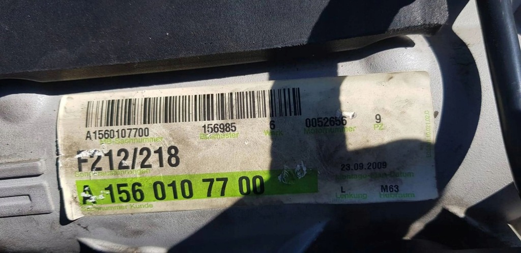 фото №16, Mercedes e w212 212 63 amg двигатель kompletny 6.3l m156 156 156985 156 985