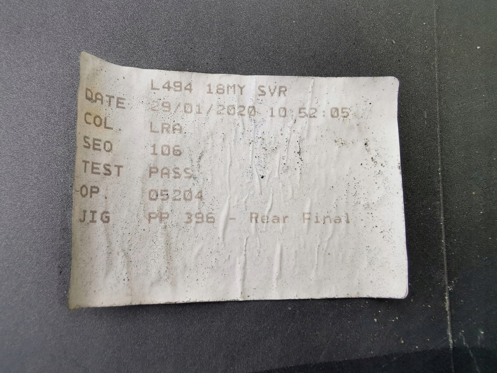 фото №12, Range rover sport lift l494 svr бампер задня