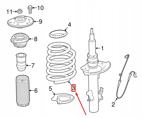 Land rover discovery sport l550 передняя пружина винтовая lr106282 с Разборки