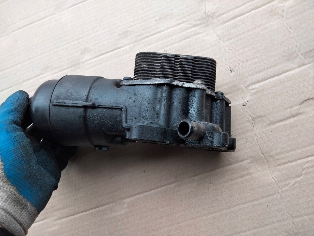 фото №6, Основа радіатор фільтра оливи fiat scudo ii 1.6 hdi 9hw