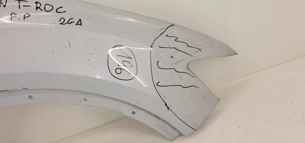 фото №5, Vw t-roc t roc 2ga 2017- крила правий передній правий перед