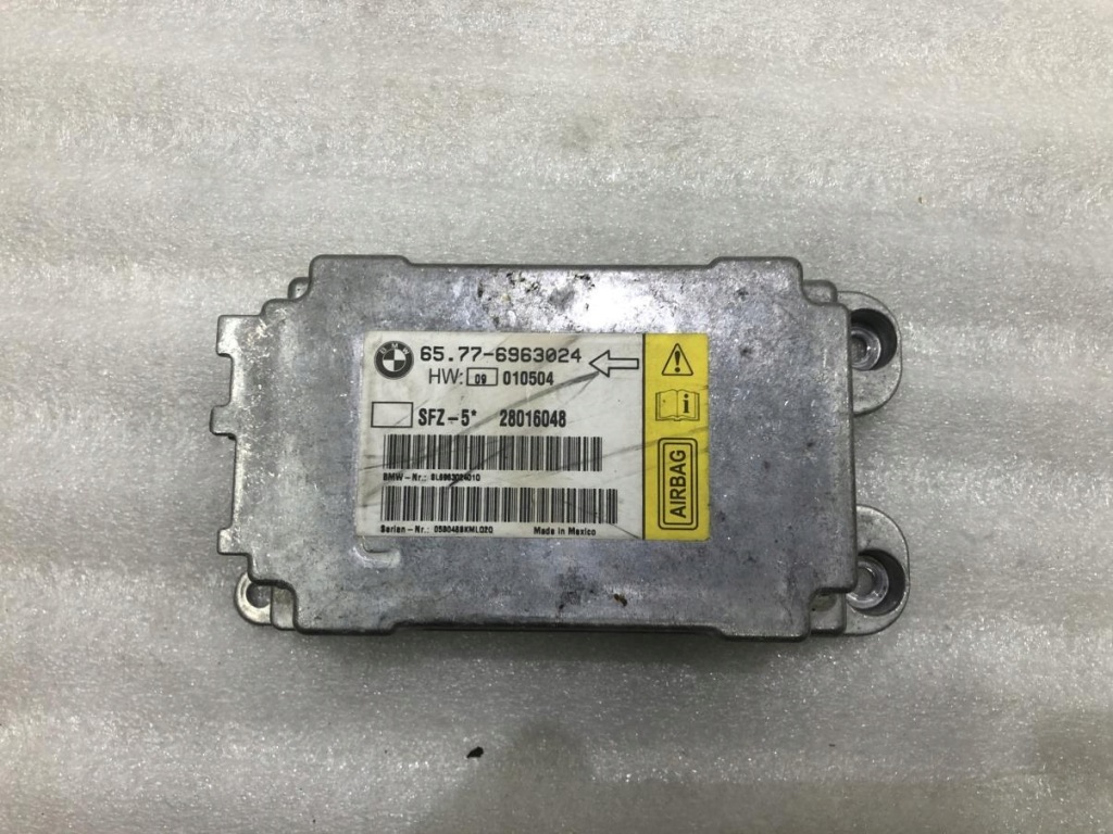 фото №1, Модуль датчик подушка безопасности 6963024 bmw e60 e61