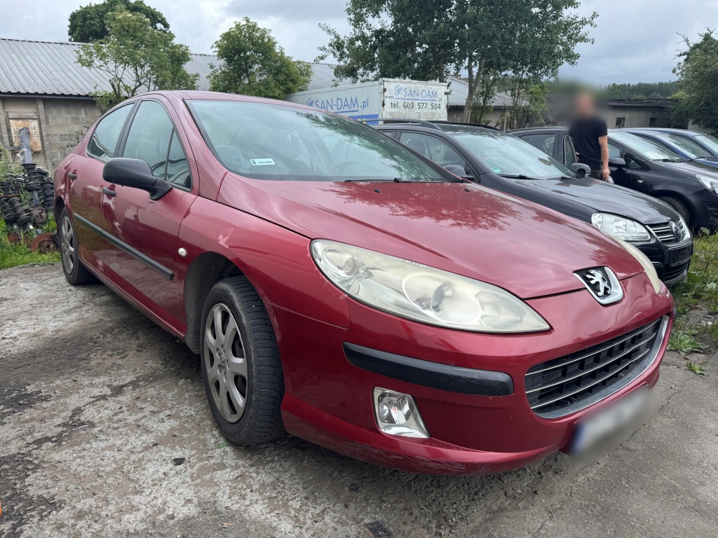 Peugeot 407 sedan крышка багажника багажника задний  задняя код лакокрасочного покрытия kkqd с Разборки