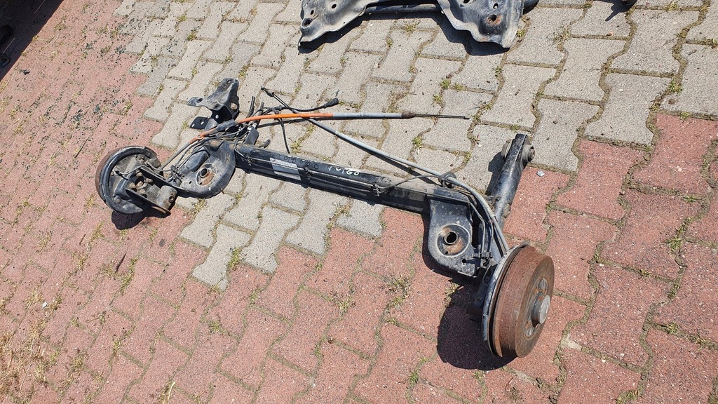 фото №3, Подвеска задние задняя oś renault twingo ii