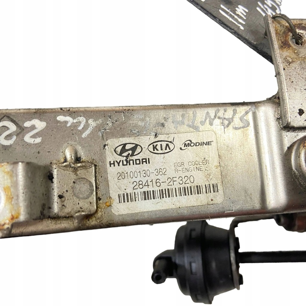 фото №7, Hyundai santa fe 2011 радиатор выхлопных газов egr