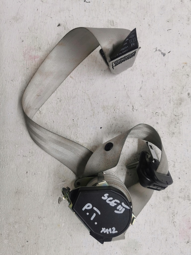 фото №2, Pas безопасности правый задняя renault scenic iii