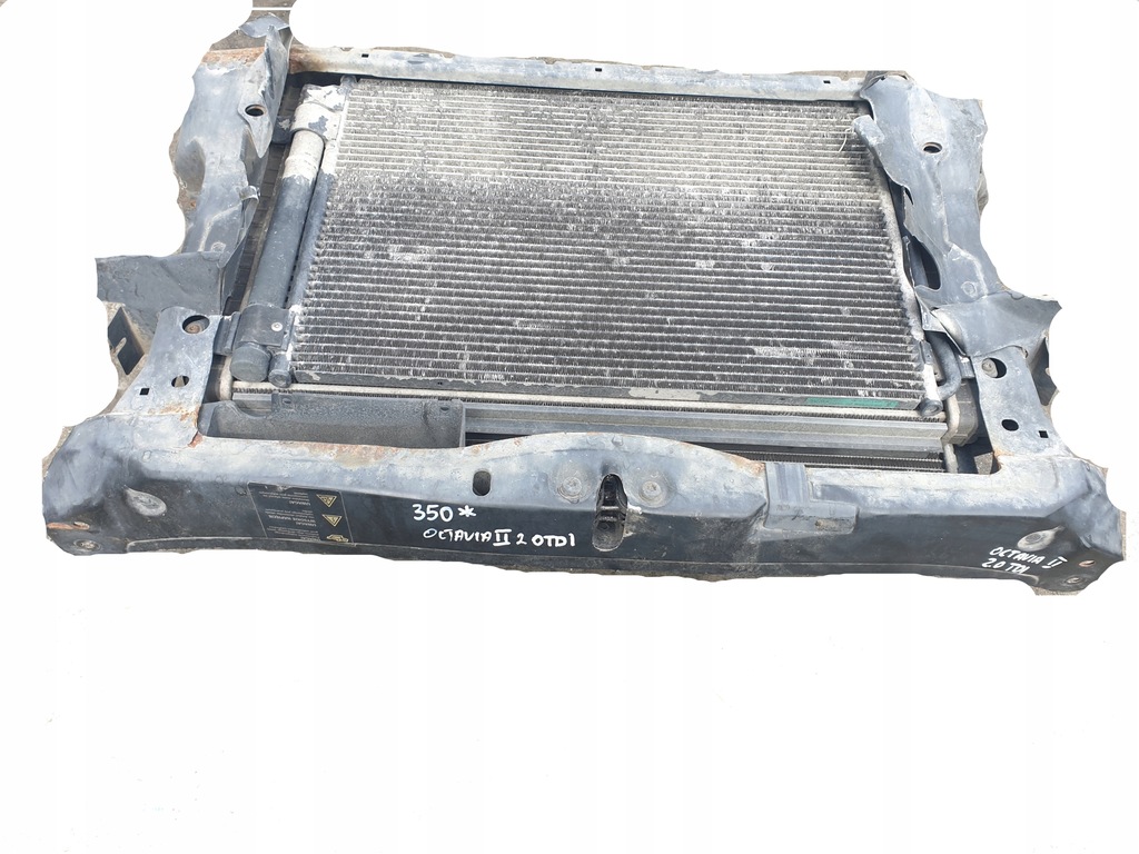 фото №1, Pas передній підсилювач радіатор skoda octavia ii