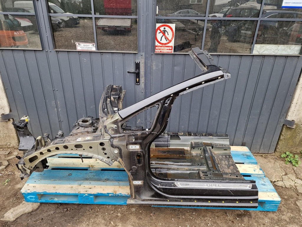 фото №2, Четверть левая передняя порог блок двигателя opel cascada