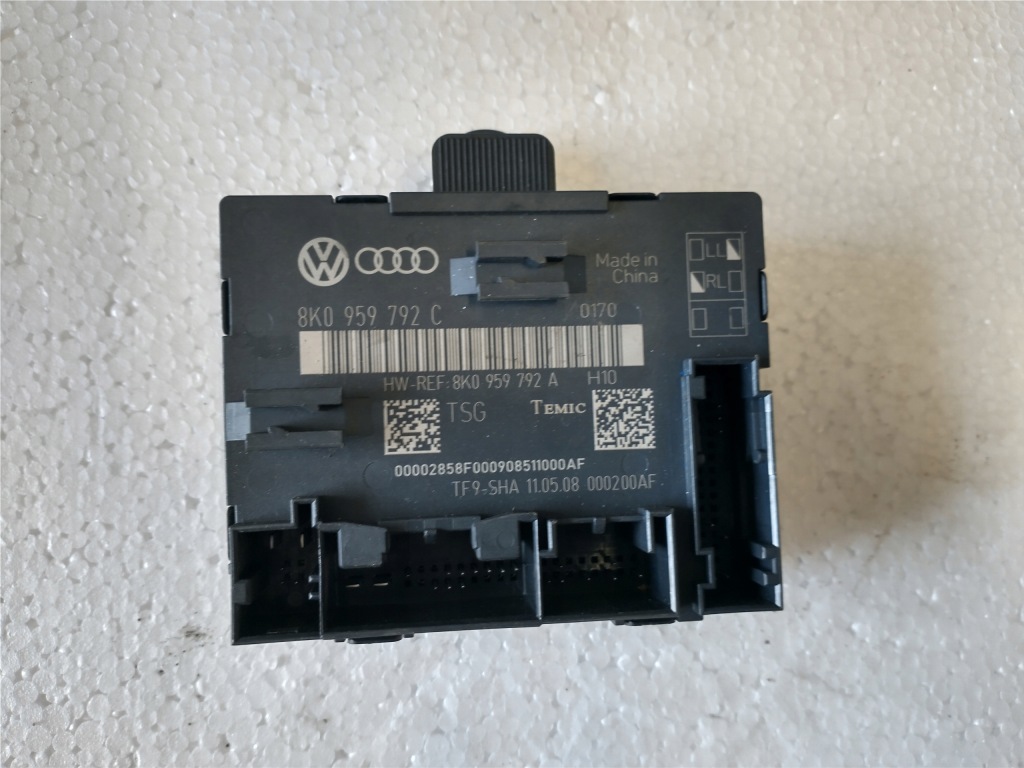 фото №1, Модуль двері правий перед audi a4 b8 a5 8k0959792c