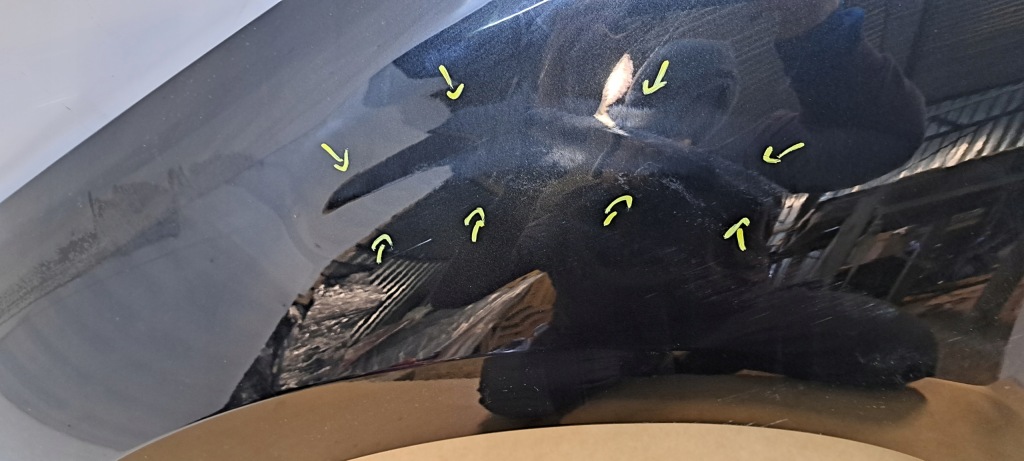 Mini cooper e se j01 2023- крило ліве передній перед новий model Зі Шроту