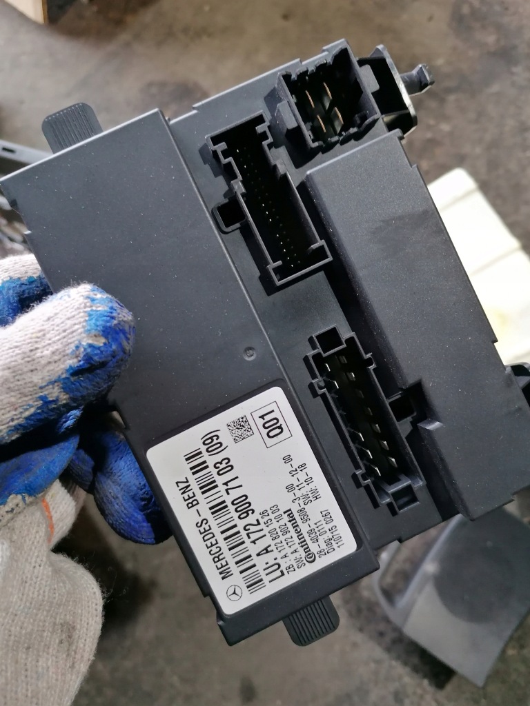 фото №1, Mercedes w172 slk r172 модуль крыша блок управления lift исправный idealny