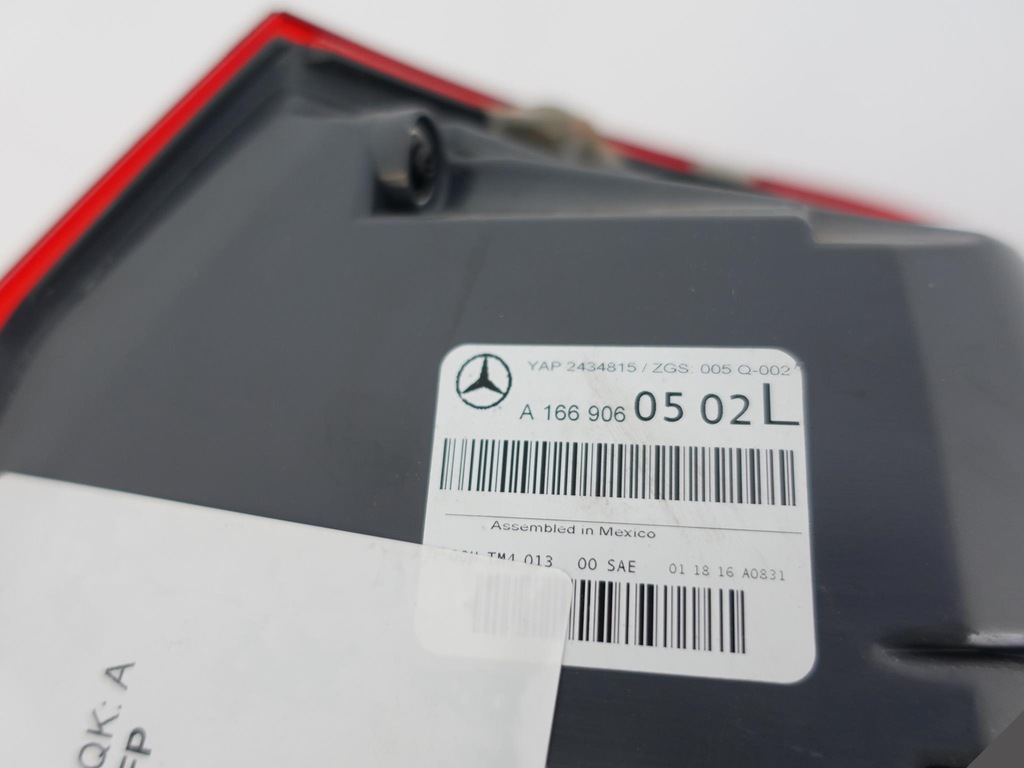 фото №9, Mercedes gls x166 lift 15-19 led лампа левая usa