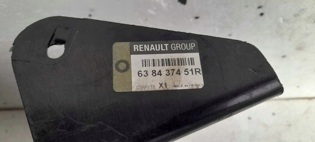 фото №3, Подкрылок левая перед renault trafic iii 638437451r