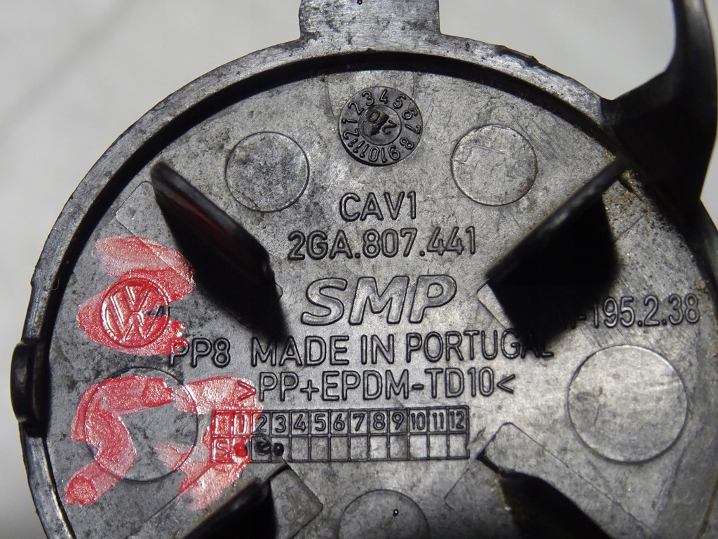 фото №5, Заглушка фаркоп бампера задняя задняя задняя vw t-roc 2ga 2ga807441