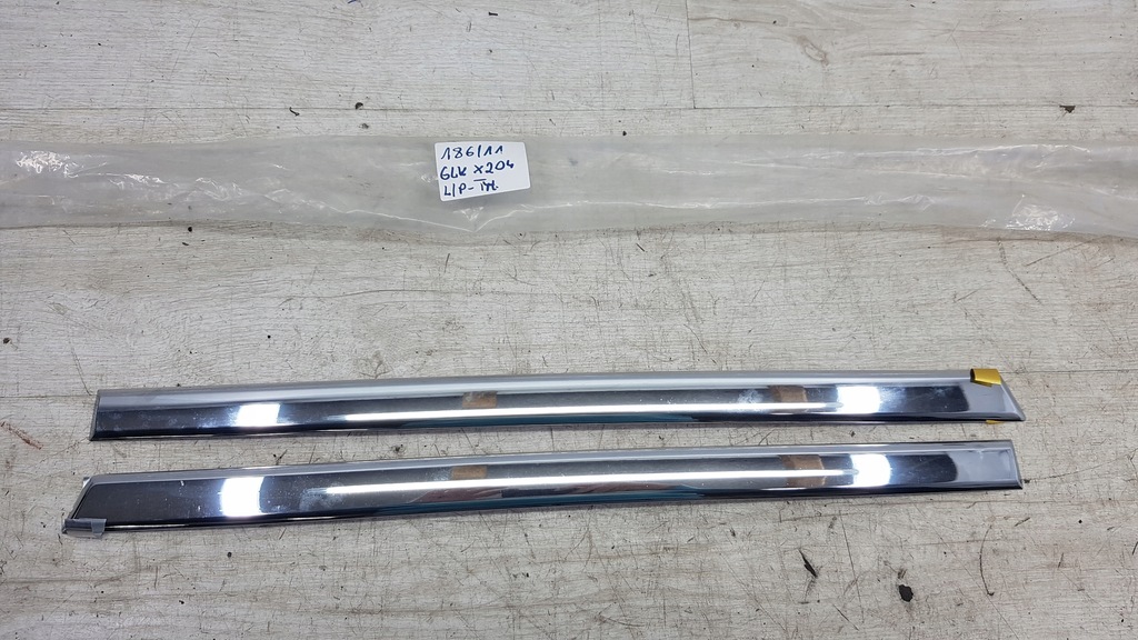 фото №1, Mercedes glk x204 молдинг хром двері ліва