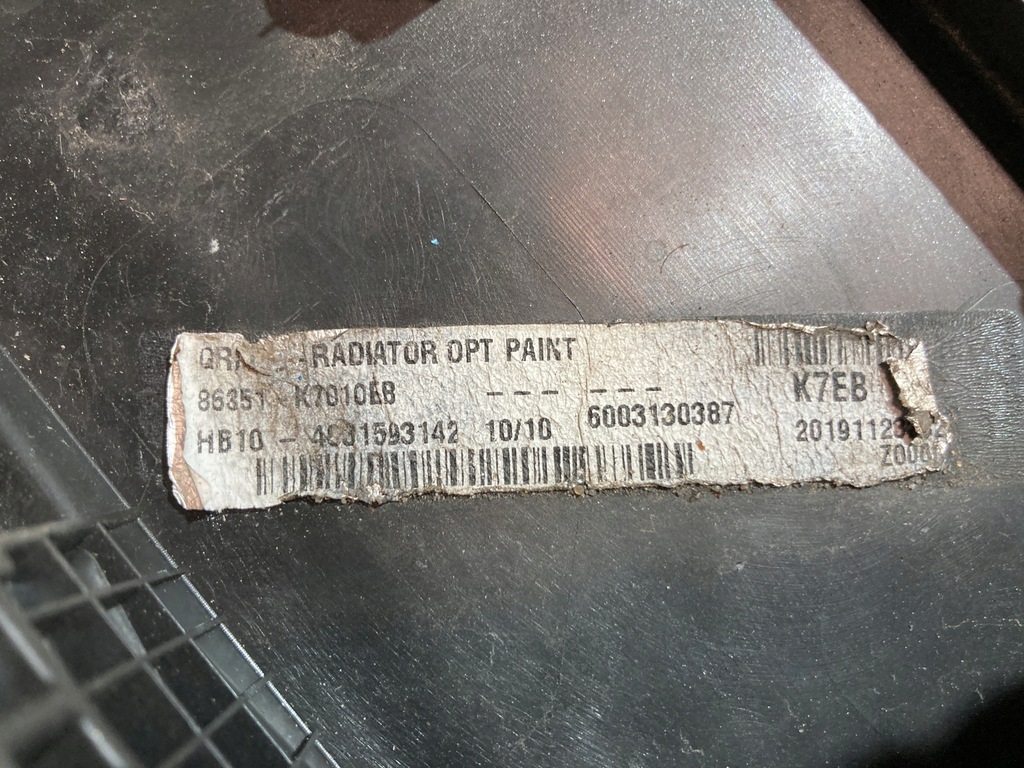 фото №10, Решітка радіатора решітка радіатора hyundai i10 iii 86351-k7010