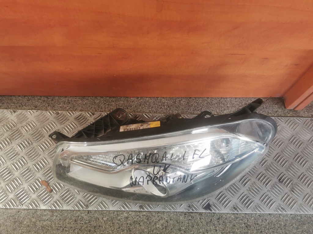 фото №9, Лампа левый перед nissan qashqai j10 lift uk