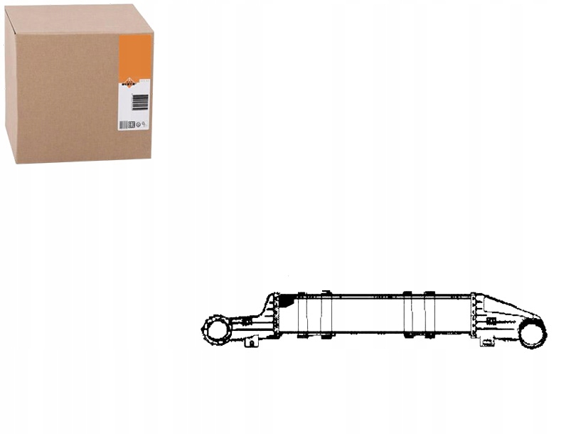 Купить Nrf 30421 радиатор воздуха наддувочный