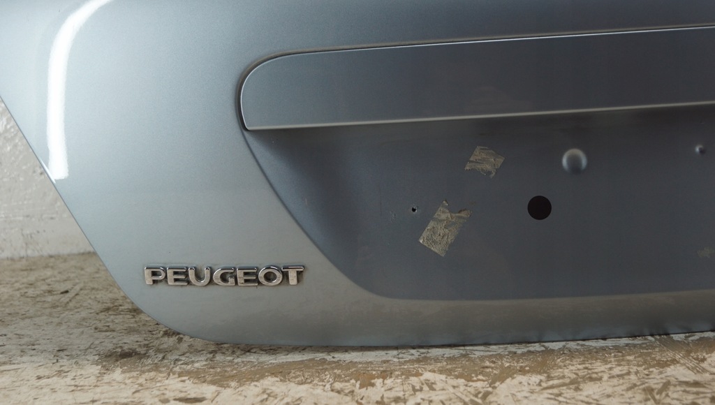 фото №9, Крышка багажника багажника задняя peugeot 207 lift hb 5d kgz