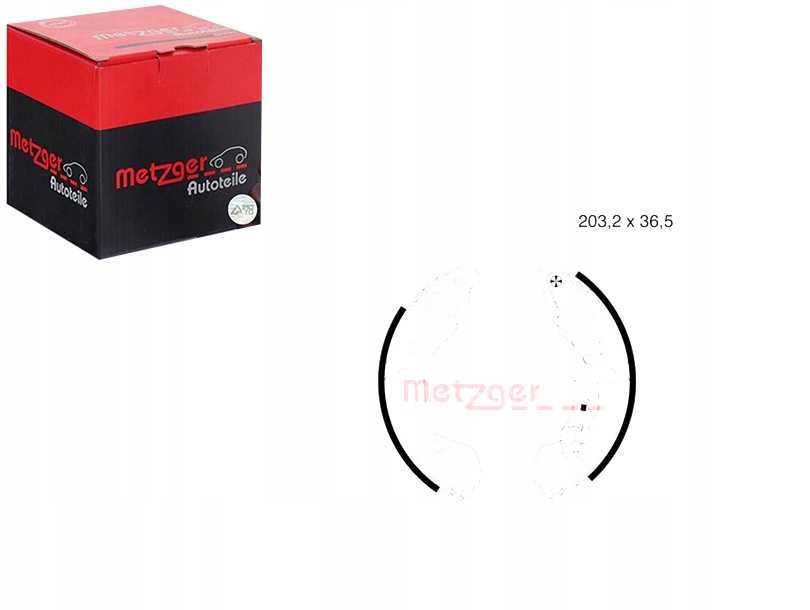 фото №1, Гальмівні колодки гальмівні набір metzger