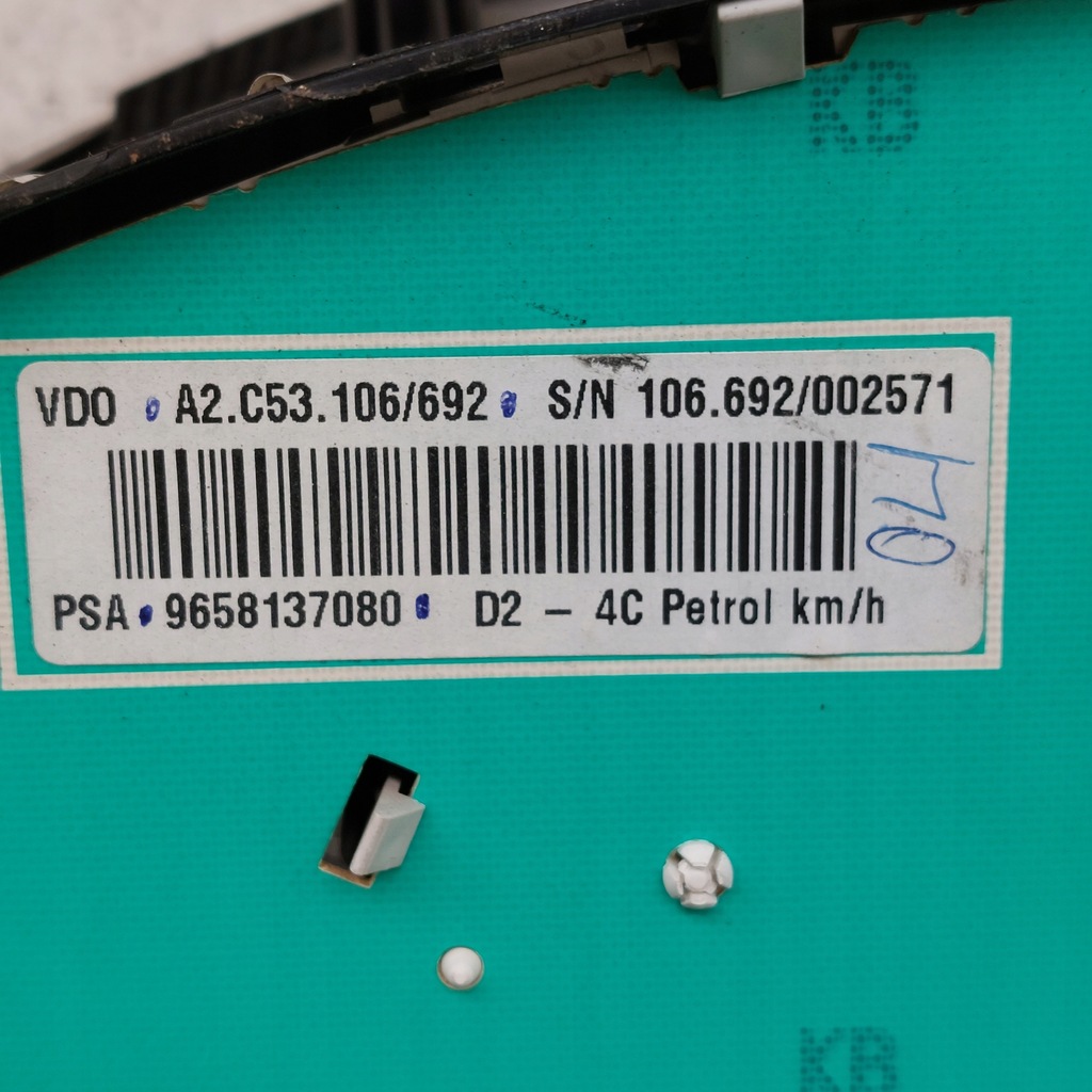 фото №10, Peugeot 407 1,8b лічильник 9658137080 a2c53106/692