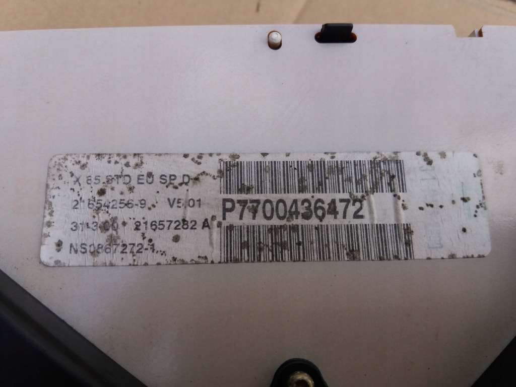 фото №3, Лічильник прилади renault clio ii 1.4 16v