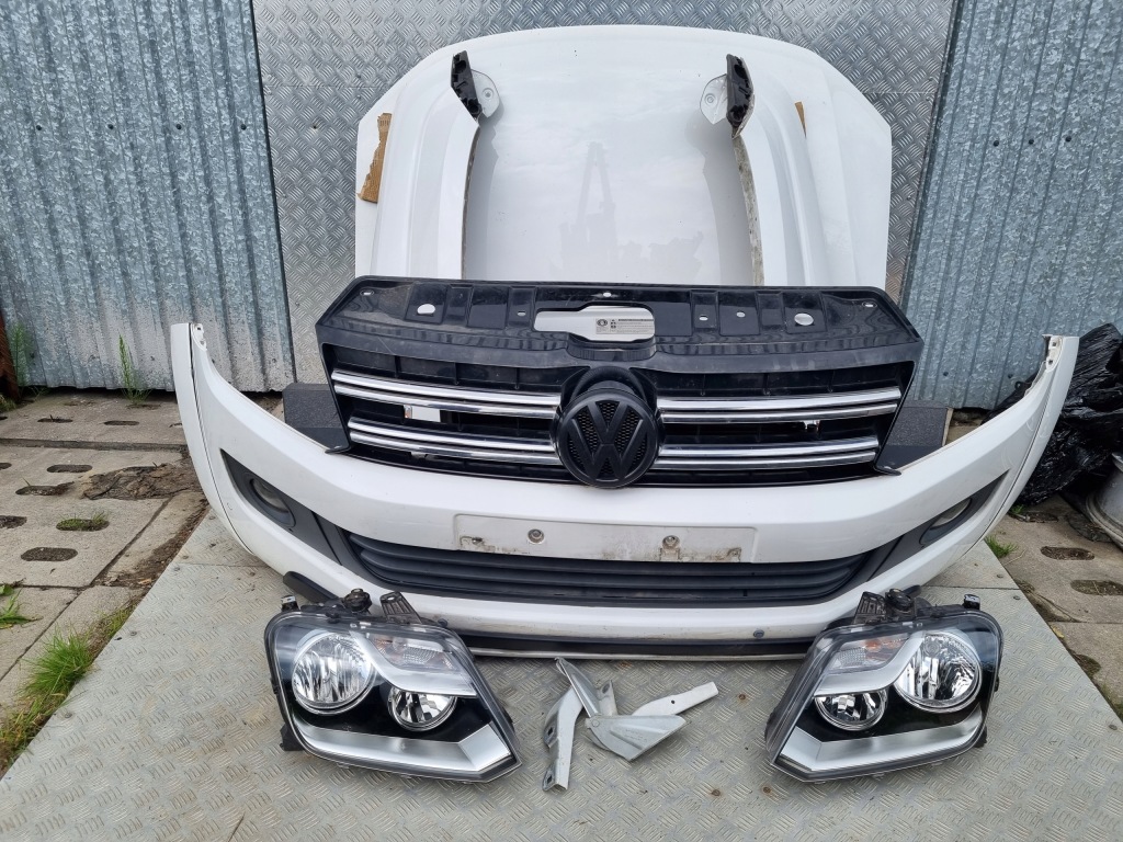 фото №2, Vw amarok 2014 r kompletny перед капот лампы