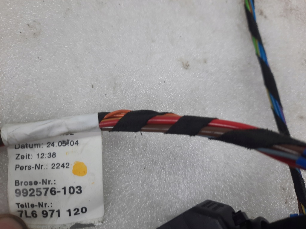 фото №5, Vw touareg 7l джгут двері правий перед 7l6971120