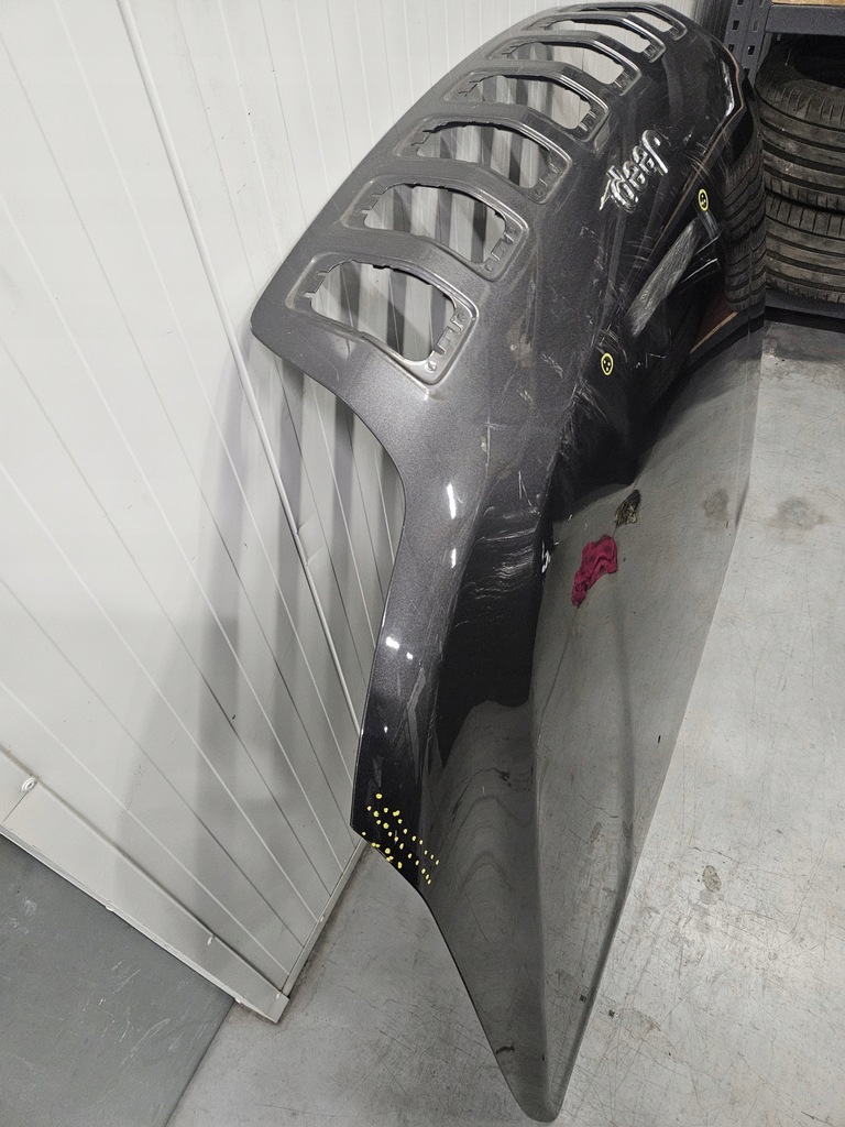 фото №11, Jeep cherokee kl 19- lift капот алюміній сіра ładna