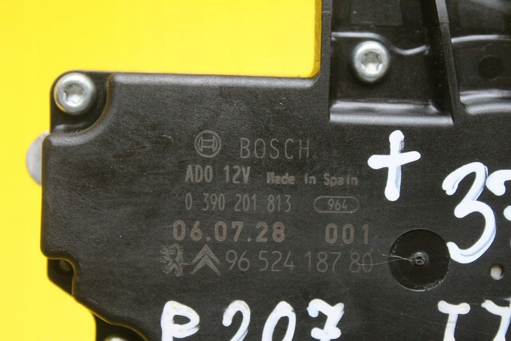 фото №6, Моторчик двірник задня peugeot 207 9652418780